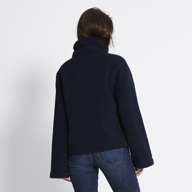 Pile jacket "Maxime" Dark Blue
